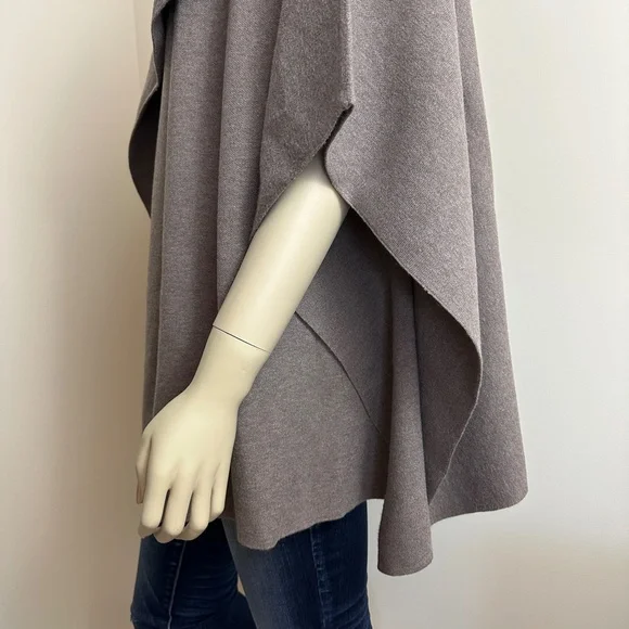 MASSIMO DUTTI taupe brown oversized cardigan - Picture 5 of 13